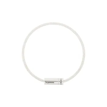Le Gramme 9g Cable Triptych Bracelet