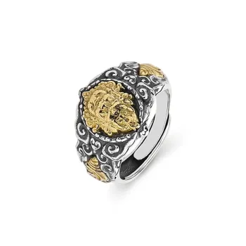 Lang Wind S925 Silver Rings Men's