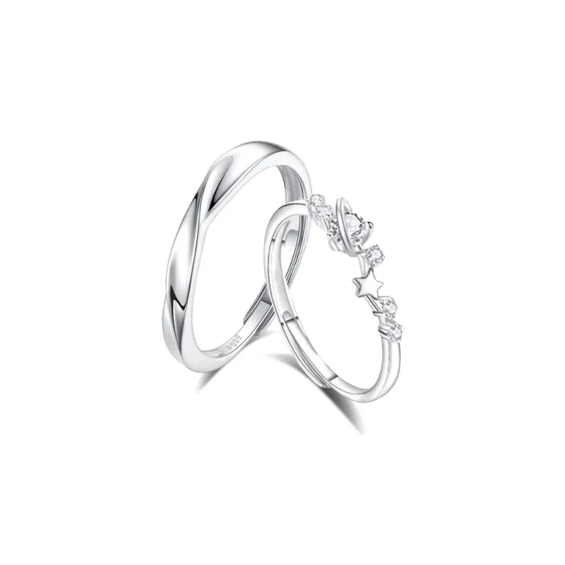 NVBBK Sterling Silver Rings Unisex-0