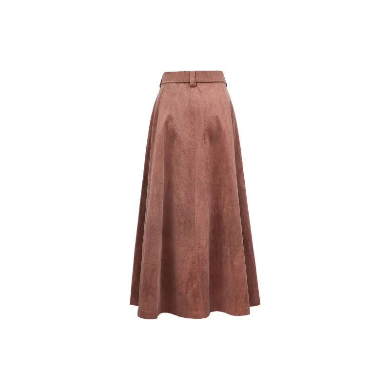ONLY Casual Long Skirts Women's Cocoa-1