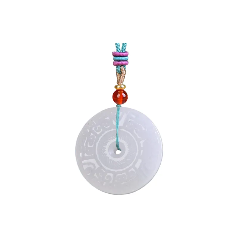 Jing Ruyu Tianshan Jade Necklaces Unisex-0