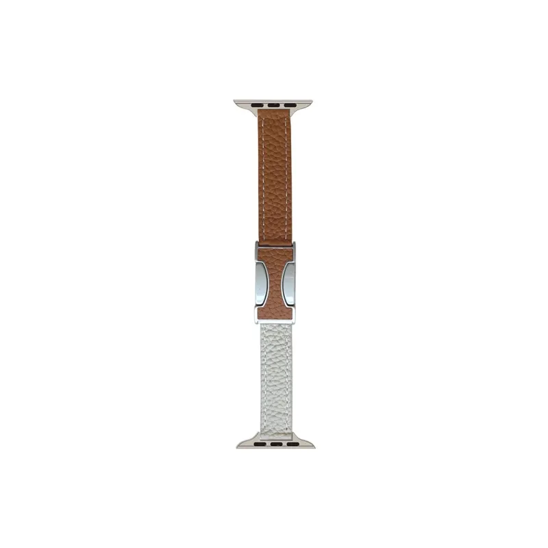 ZHENGGUANG Watch Band Apple Compatibility Genuine Leather Material-2