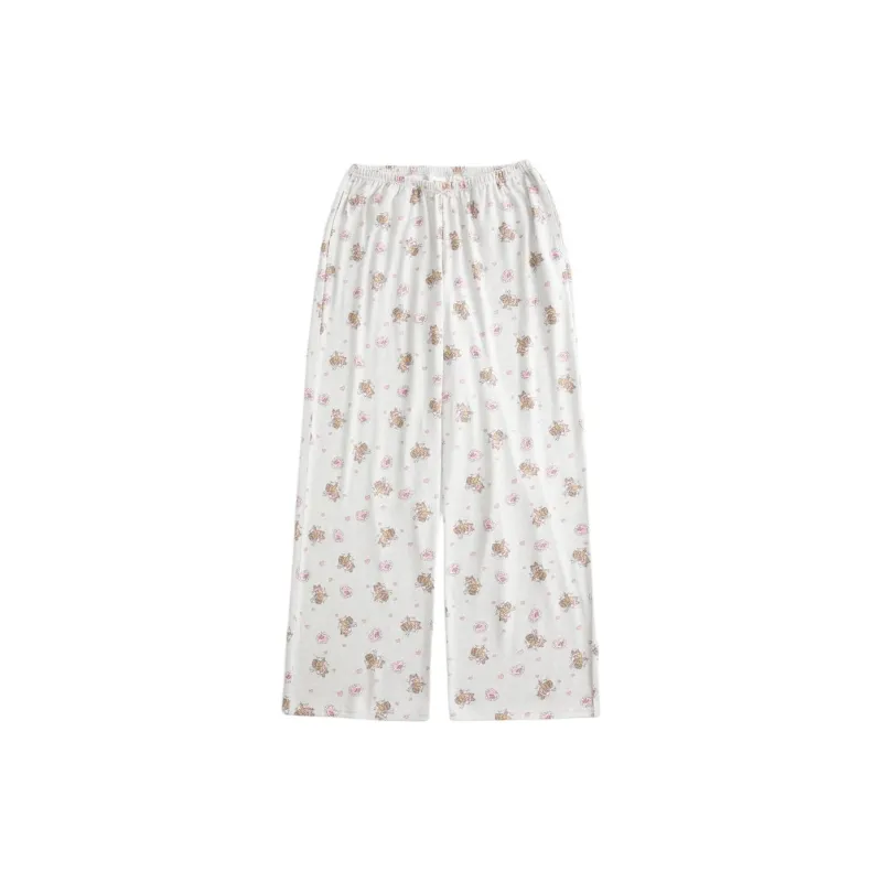 Hollister Pajama Pants Women's Gray-0