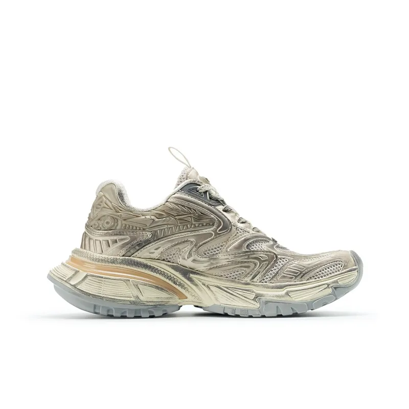 BASLS Moon Exploration Series Mecha Style Breathable Slip Resistant Low Top Chunky Sneakers-30