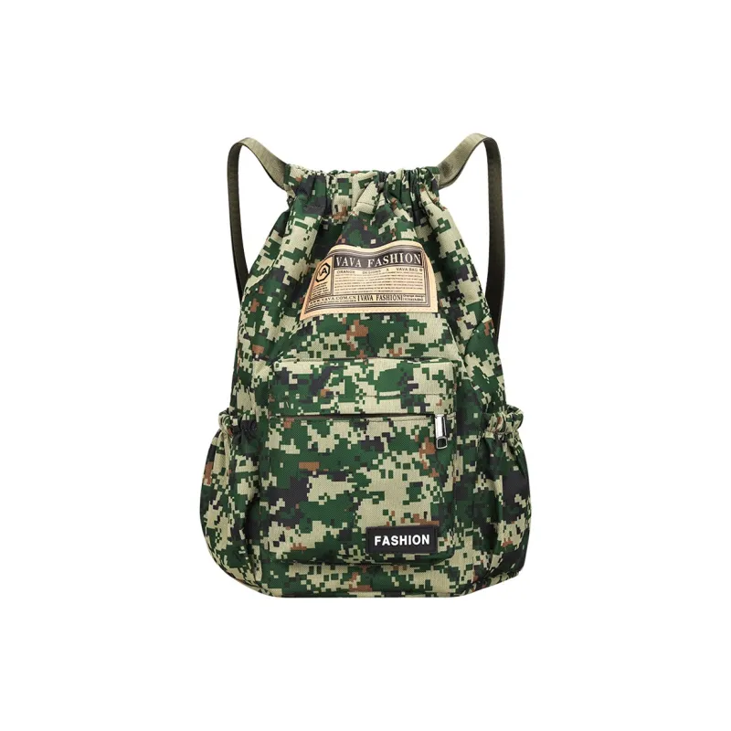 BSELEON Canvas Backpack Unisex Multicolor-2