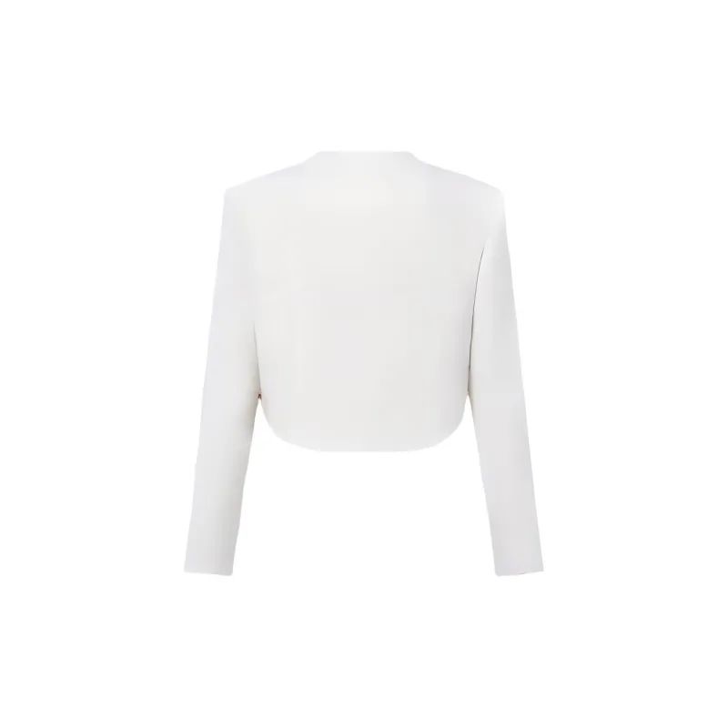 LOUIS VUITTON Chain Detail Cropped Jacket-1