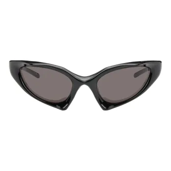 Balenciaga Runner Cat Wraparound-frame Sunglasses