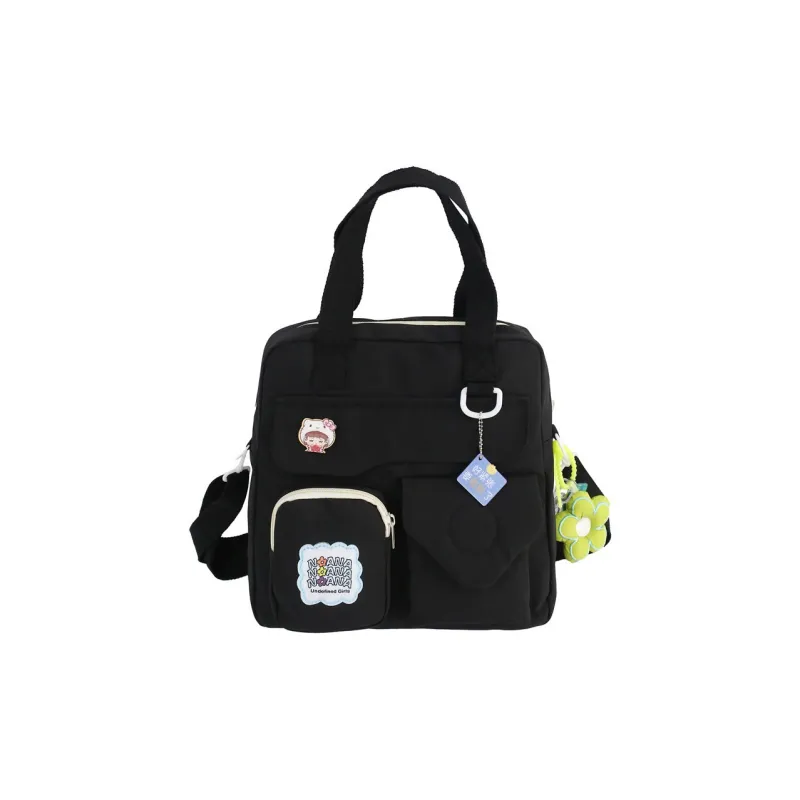 Yalu Nylon Backpack Regular Women's White/Black/Purple/Blue/Pink-2
