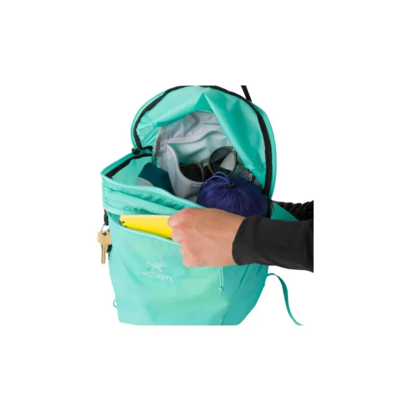 Arcteryx Inde Polyamide Backpack Regular Unisex Peacock Blue-2