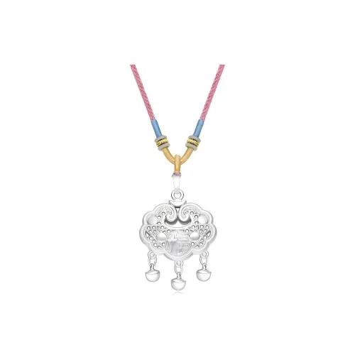 CHINA GOLD S 990 Silver Necklaces Women's