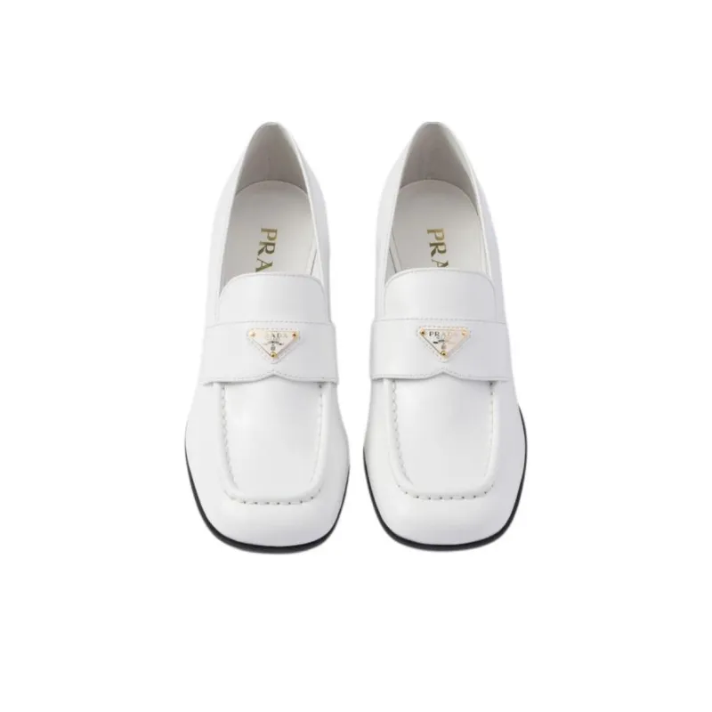PRADA Loafers 3.5cm Women's White-4