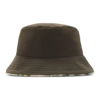 Burberry Wool, Polyester, Polyamide, Cotton Bucket Hats Unisex Brown