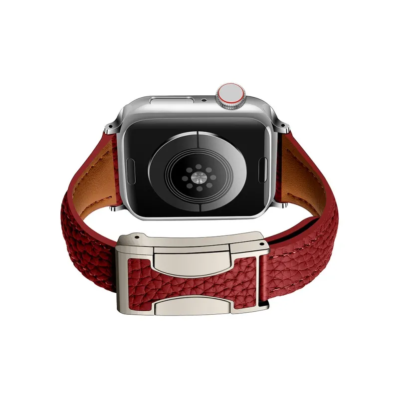 ZHENGGUANG Watch Band Apple Compatibility Genuine Leather Material-16
