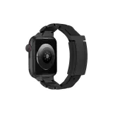 T-Strap Magnetic Clasp Stainless Steel, Black (Black Buckle)