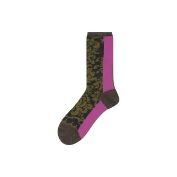 Kapital Damask Socks 'Khaki'