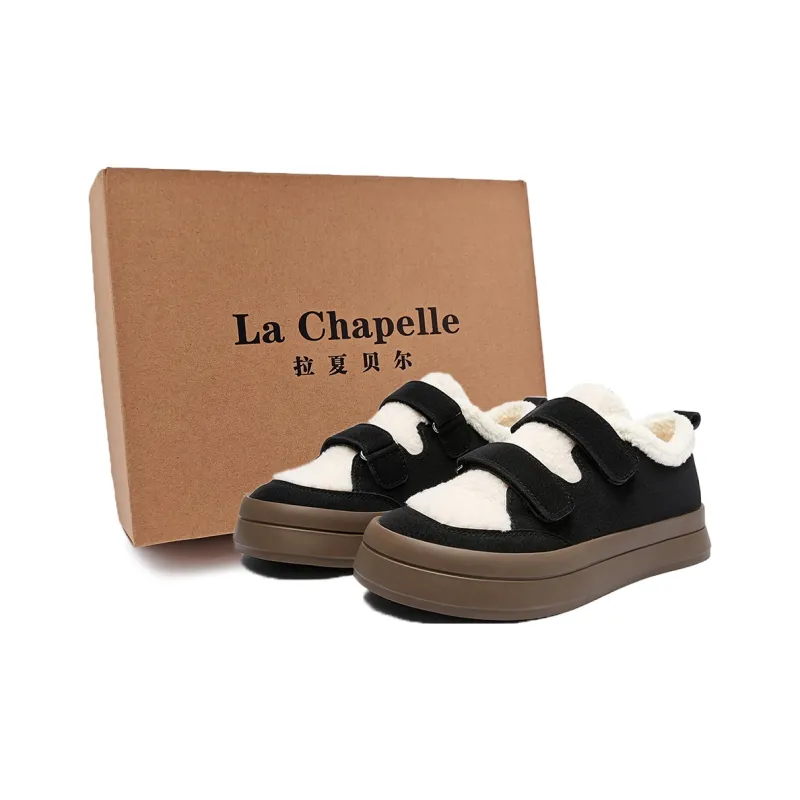 La Chapelle Trendy Versatile Small Insulated Shoe Warm Anti-Slip And Wear-Resistant Low-Top Skateboard Shoes Women's-12
