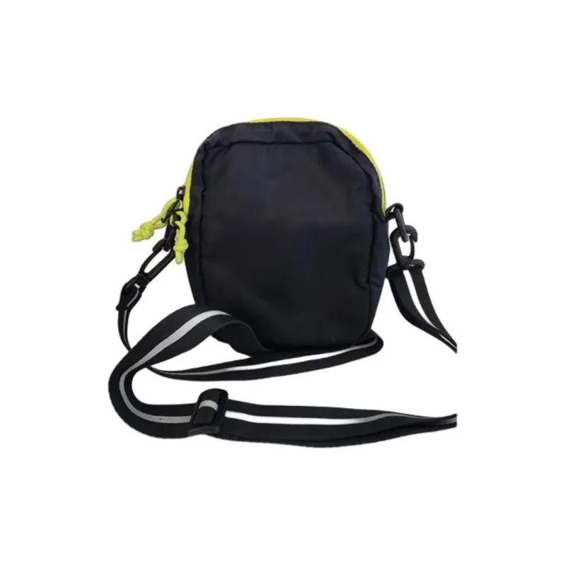 Vans Linen Small Shoulder Bag Crossbody Bag Regular Unisex Black/Yellow Green-4
