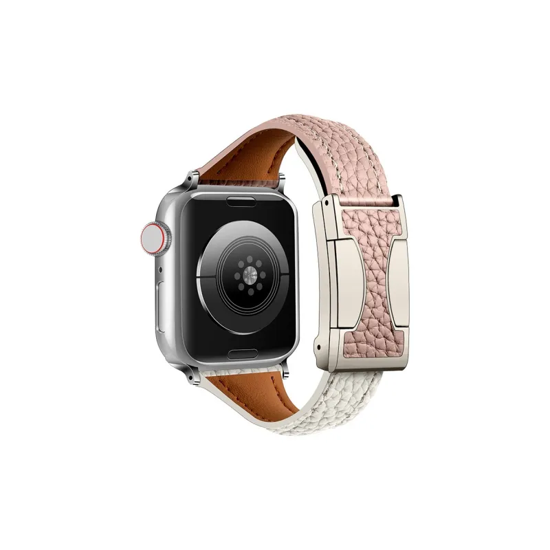 ZHENGGUANG Watch Band Apple Compatibility Genuine Leather Material-27