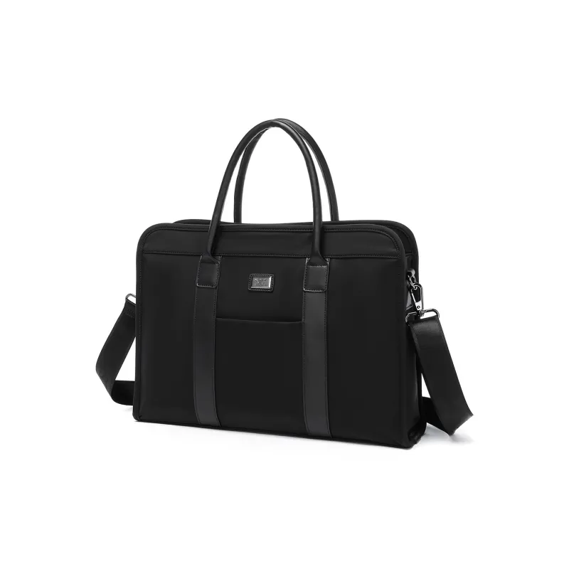 SEPTWOLVES Fabric Portable Briefcases Men's Black-1