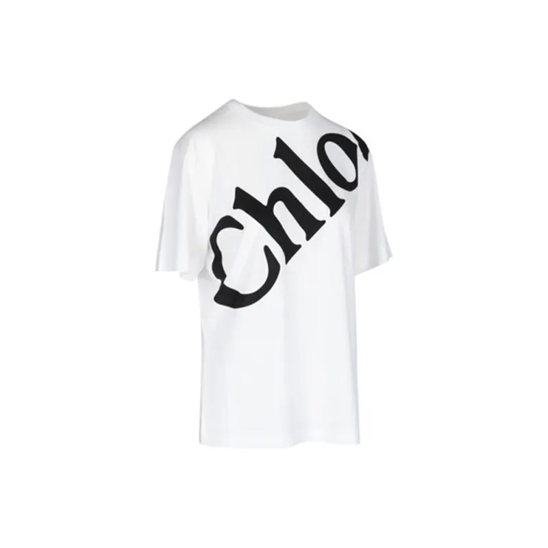 Chloé T Shirts Women's White-2