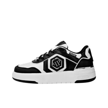 PHILIPP PLEIN Lo Top Low Top Skateboard Shoes Unisex Black
