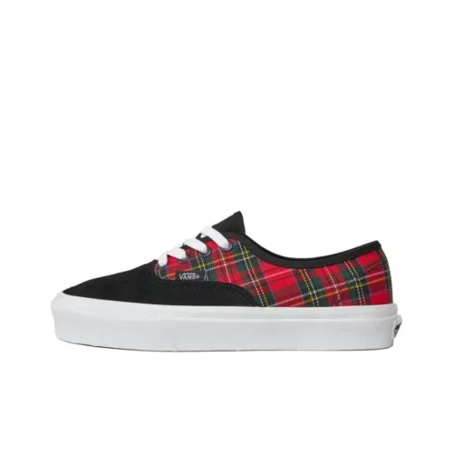 Vans Authentic Anti-Slip Wear-Resistant Low-Top Skateboard Shoes Women's Black