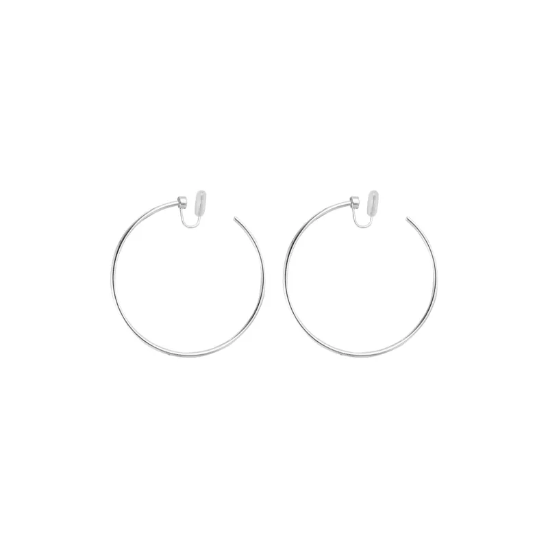 EAR PARTNER Copper Clip On Earrings Women's-2