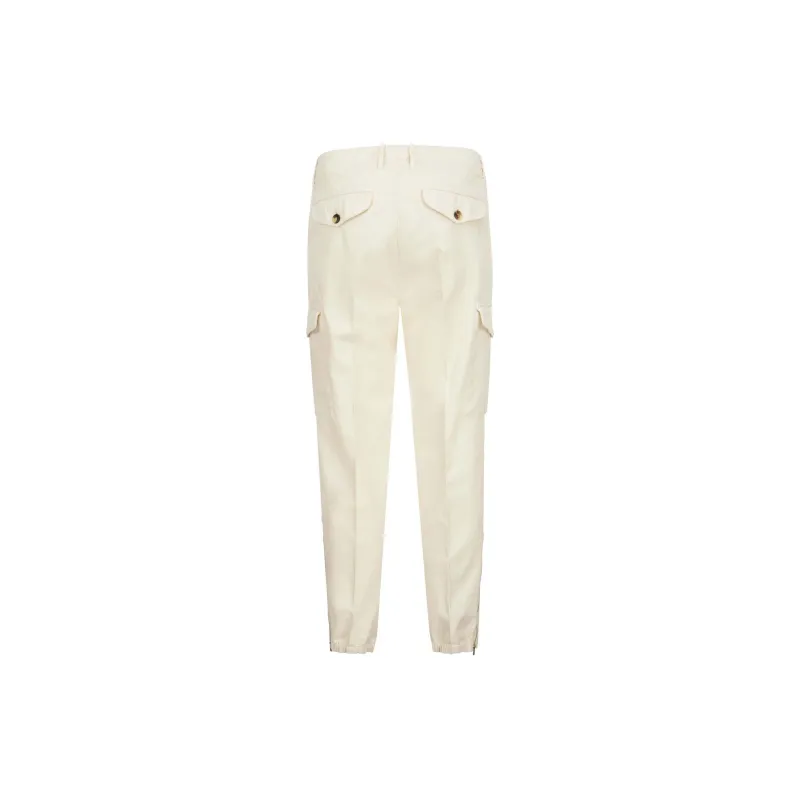 Brunello Cucinelli Pleat Detailed Tapered Cargo Pants-1