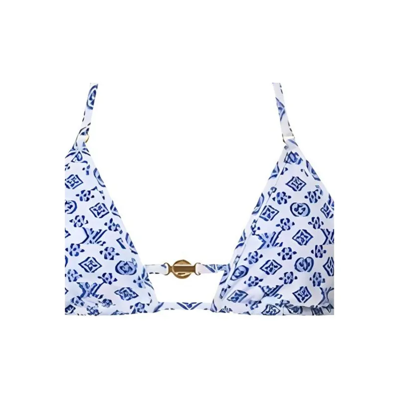 LOUIS VUITTON Blurry Monogram Bikini Top-2