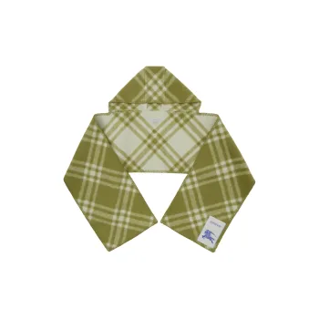 Burberry Wool Shawls Women's Green