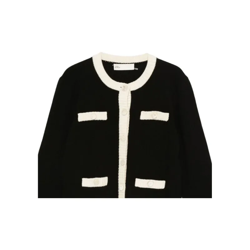 TORY BURCH Kendra Chunky Knit Cardigan-2