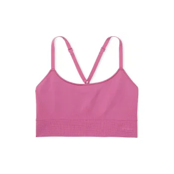 Victoria's Secret PINK Seamless Scoop Racerback Sports Bra / MM Bra Women's Midnight Fuchsia