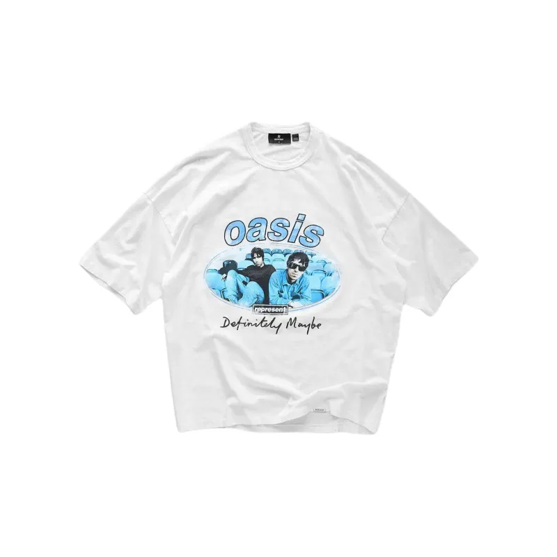 REPRESENT T-Shirts Unisex White-1
