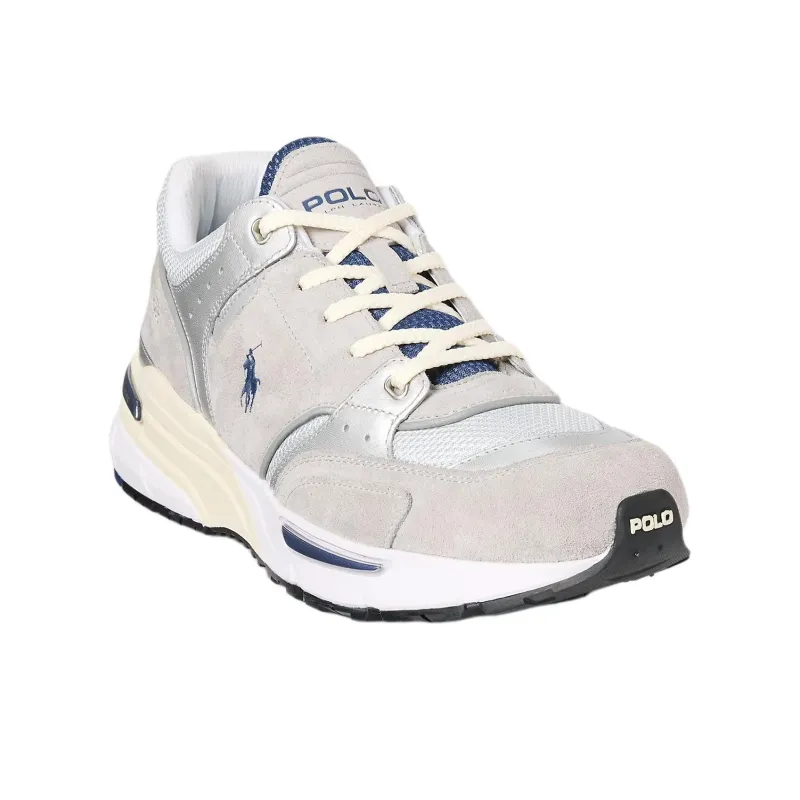 Polo Ralph Lauren Trackster 200 Low-Top Casual Shoes Men's Gray-2
