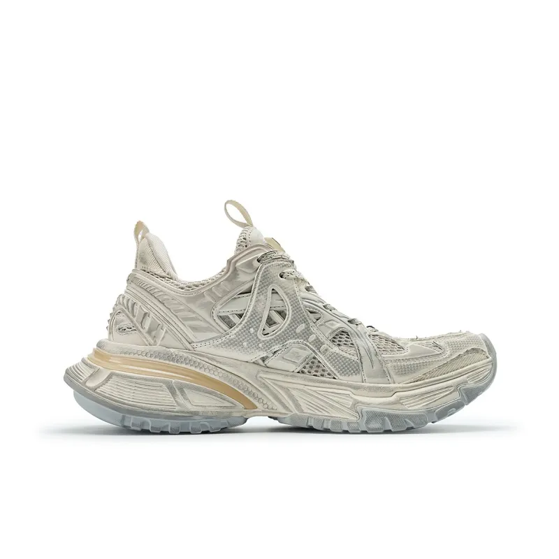BASLS Moon Exploration 2.0 Collection Slip Resistant Height Increasing Low Top Chunky Sneakers Unisex-23