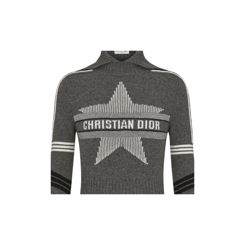 DIOR Dioralps Sweater Women's Gray-3