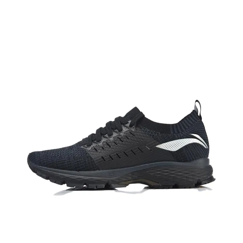 LiNing War Axe Non-slip Lightweight Low-Top Running Shoes Unisex Black-0