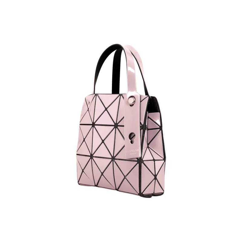 ISSEY MIYAKE CARAT PVC Tote Bag, Shopping Bag, Handbag Trumpets Women's Cherry Blossom Pink-3