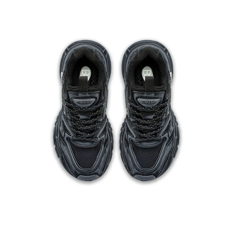 BASLS Moon Exploration Series Mecha Style Breathable Slip Resistant Low Top Chunky Sneakers-25