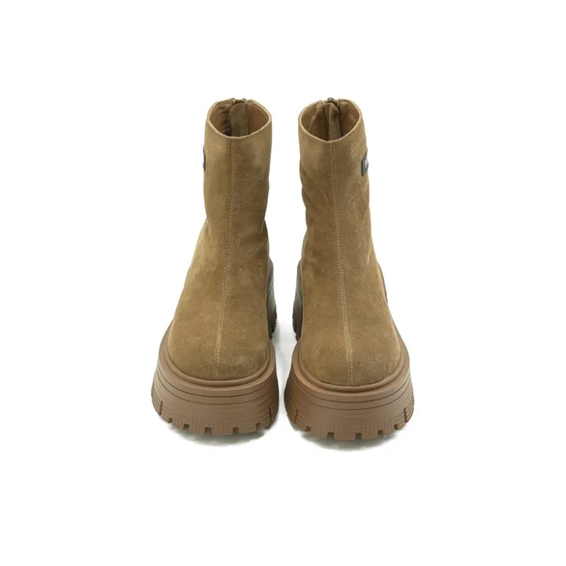 Little Sue Ankle Boots Women's Khaki-3