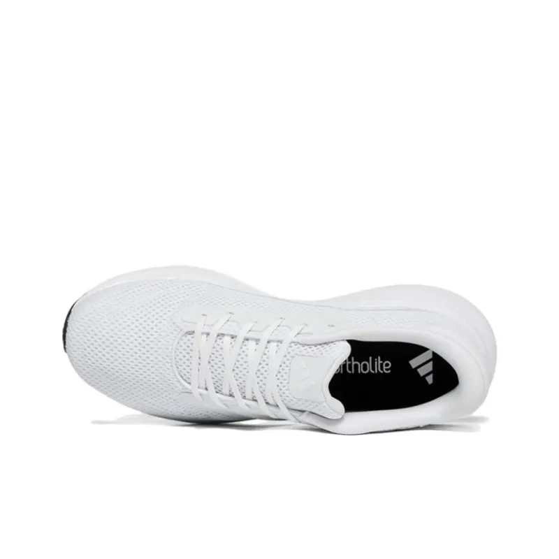 Adidas Response Runner Anti Slip Wear Resistant Low Top Running Shoes Men's White-3