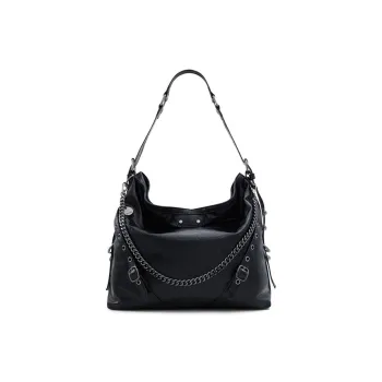 ALDO Artificial Leather Shoulder Bag Women's Black