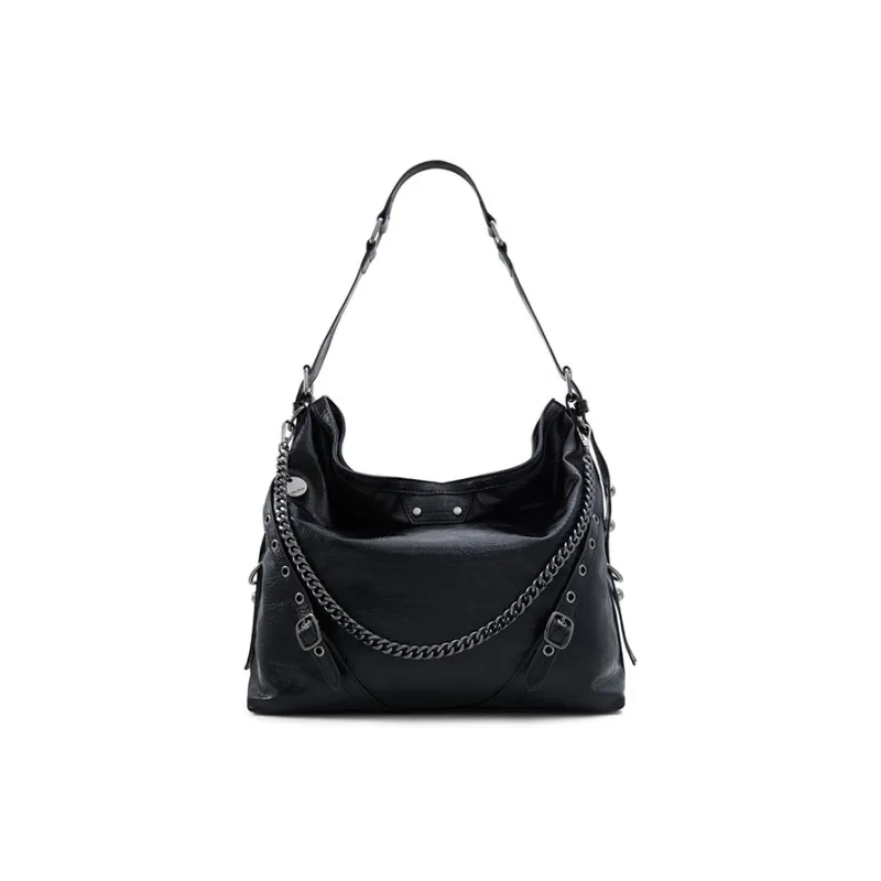 ALDO Artificial Leather Shoulder Bag Women's Black-0