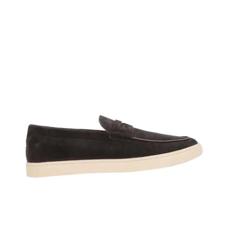 Brunello Cucinelli Penny-Slot Round-Toe Loafers-1