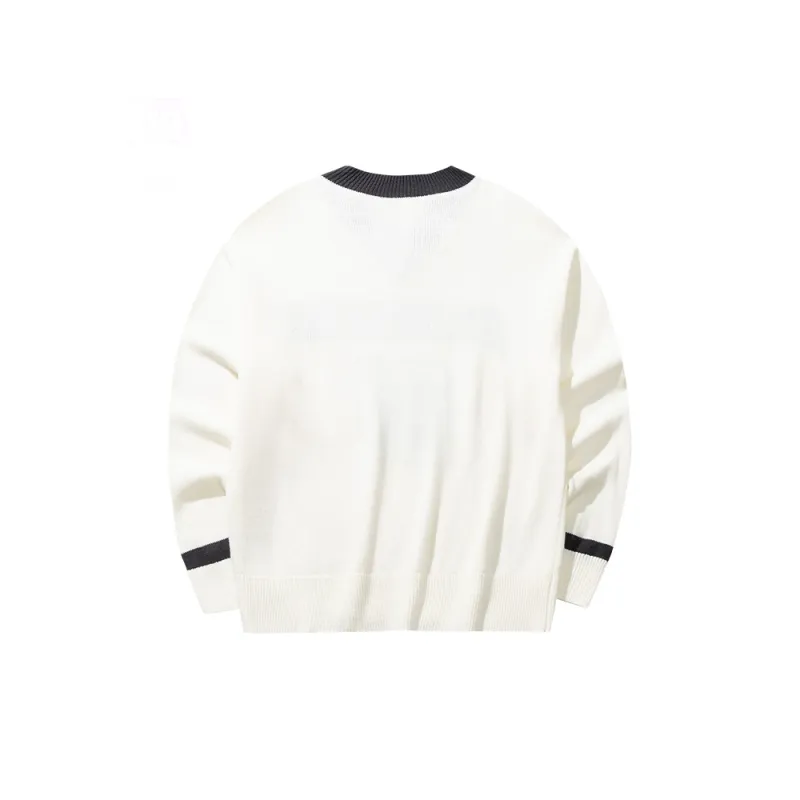 CHAOJIANTA Sweater Women's Snowflake White-1