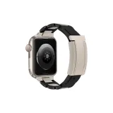 T-Strap Magnetic Clasp Stainless Steel, Black (Starry Clasp)
