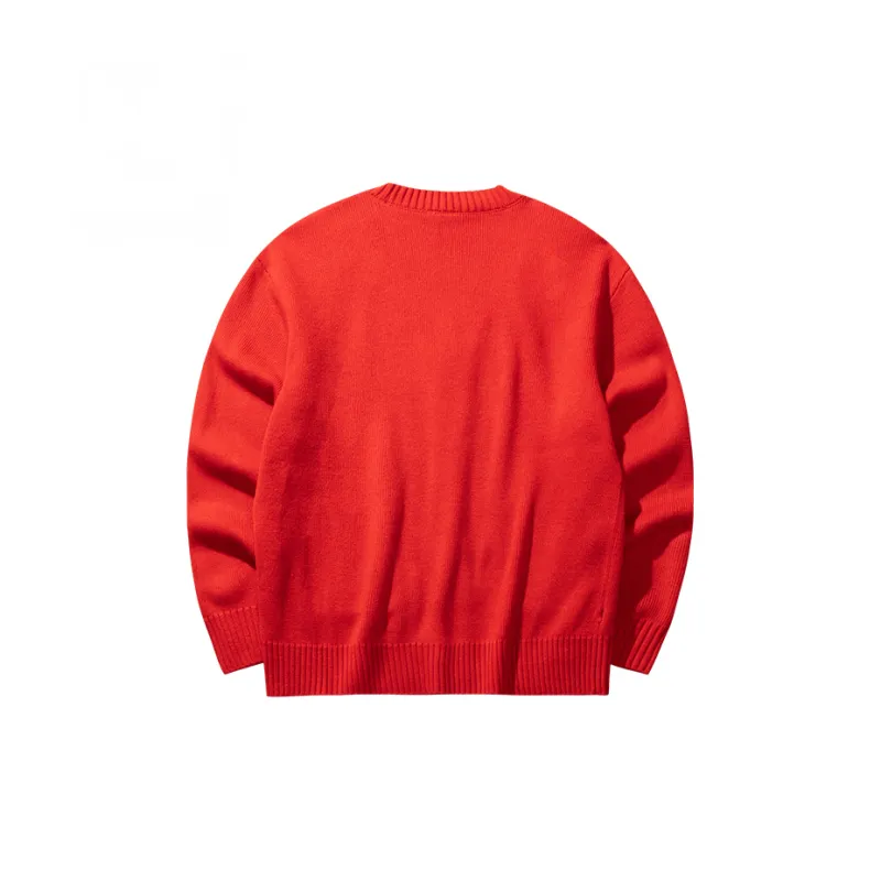 CHAOJIANTA x SNOOPY Knitwear Unisex Classic Red-1