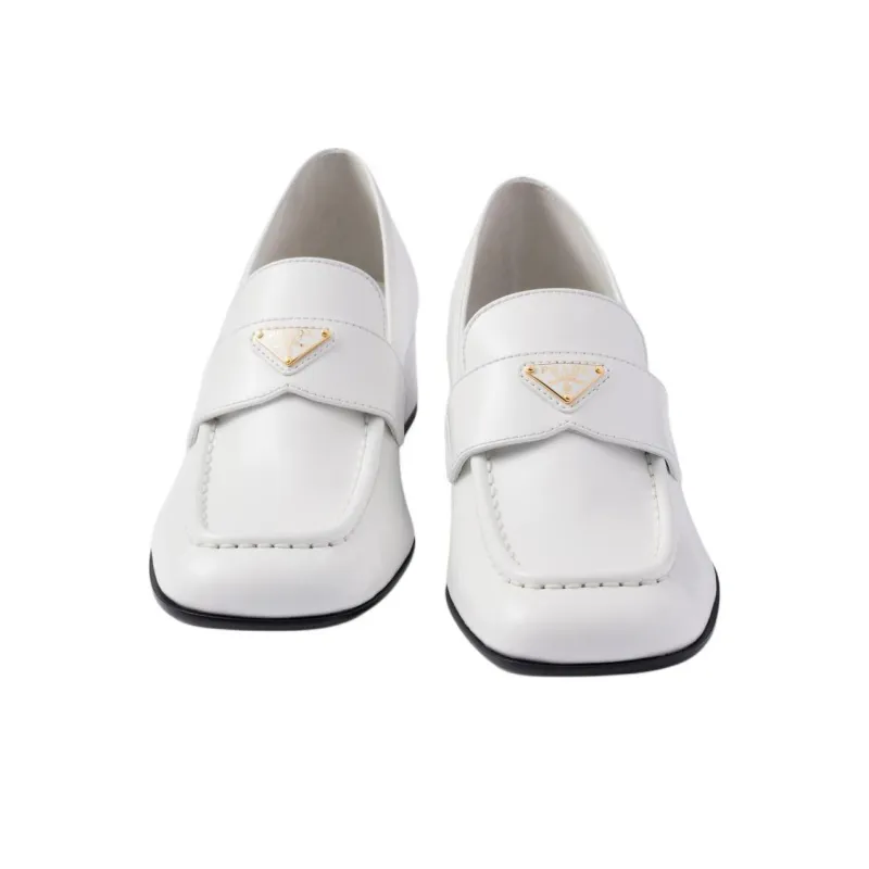 PRADA Loafers 3.5cm Women's White-3