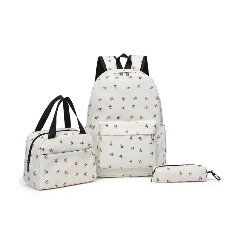 SUN ERATH&U Fabric Backpack Combo Set Women's Multicolor-4