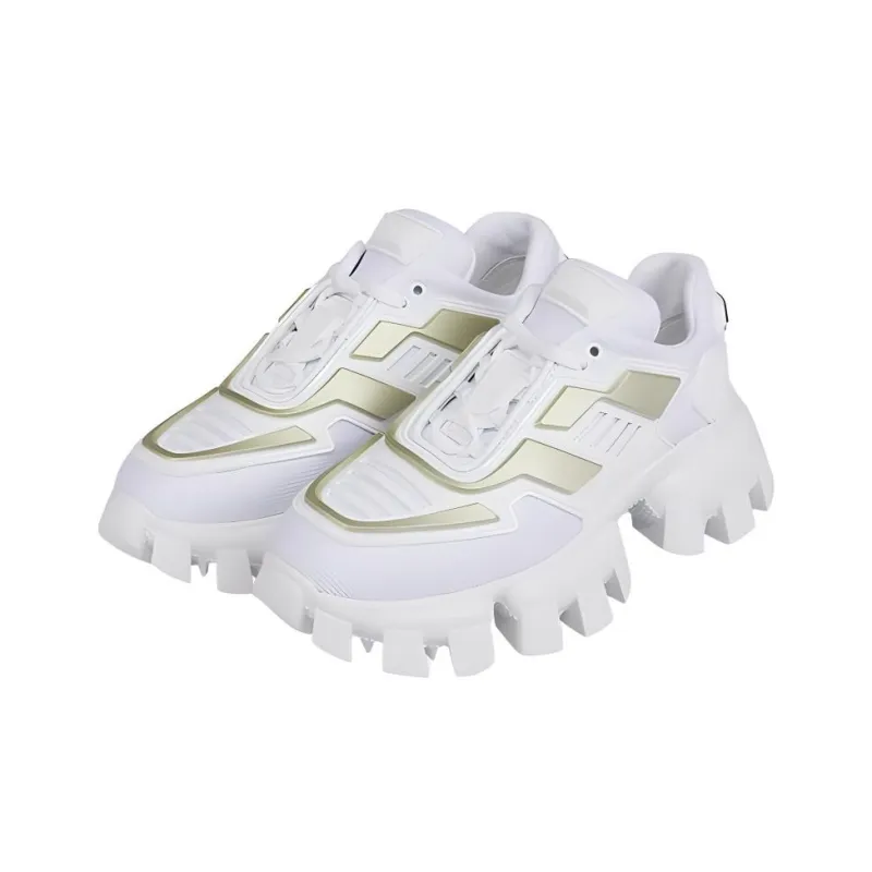 PRADA Low-Top Chunky Sneakers Women's White-2